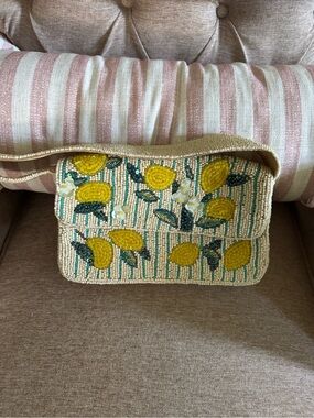 Beaded Lemon bag